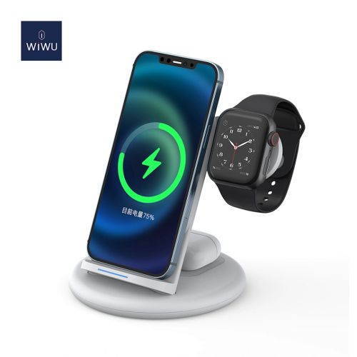 WiWU WI-W005 Power Air 3 In 1 Wireless Charger