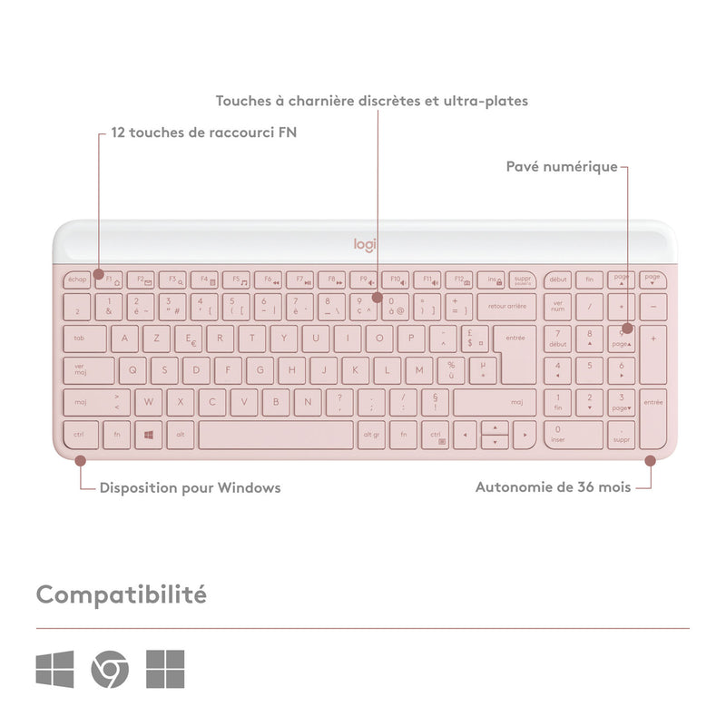 LOGITECH SLIM COMBO MK470