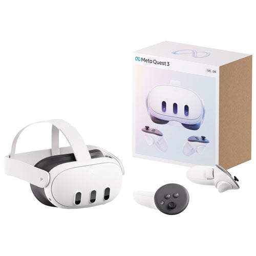 Casque VR Meta Quest 3 128 Go avec contrôleurs Touch Plus