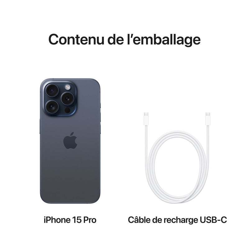 Apple iPHONE 15 PRO MAX 512GB (Titane Natural )