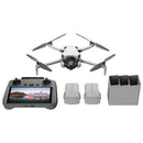 Drone quadricoptère DJI Mini 4 Pro Fly More Combo et télécommande avec écran intégré