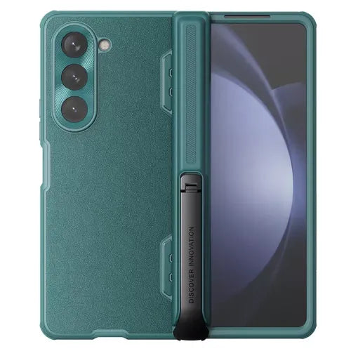 Nillkin Camshield Fold Leather Bracket Version Camera protective cover case for Samsung Galaxy Z Fold5 (Fold 5)