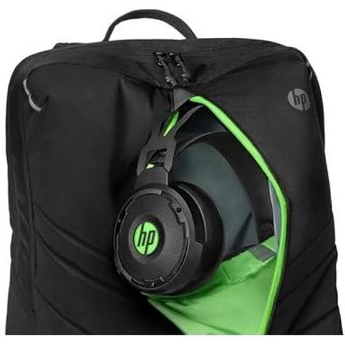 HP Pavilion Gaming 500 Sac à dos étanche avec port USB extérieur pour ordinateur portable jusqu'à 17,3"