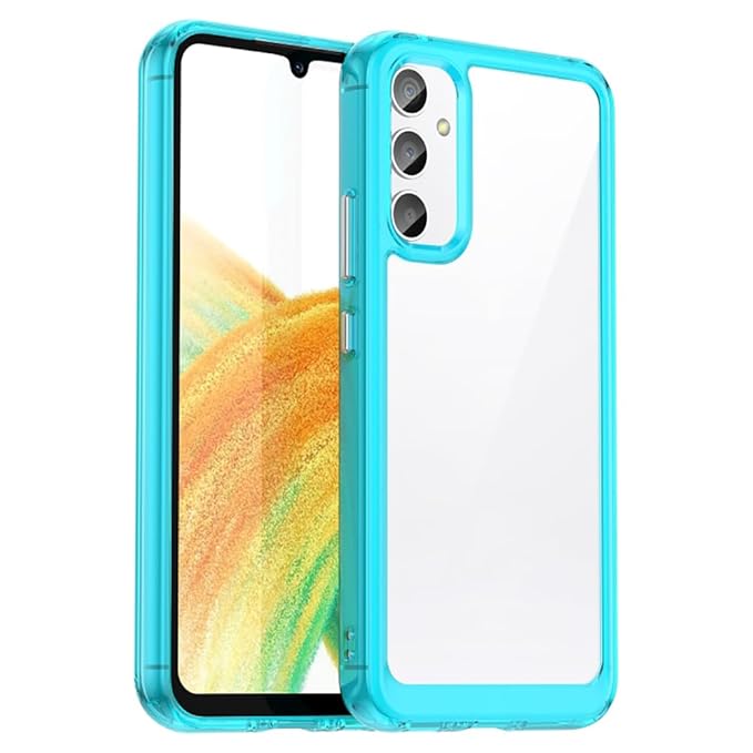 Coque arrière transparente pour Samsung Galaxy A34