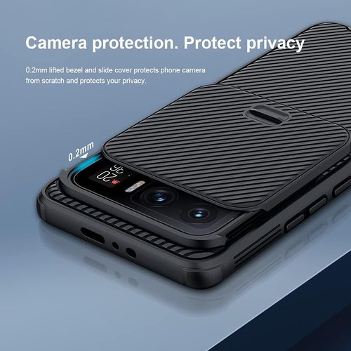 Mi 11 Ultra Case, CamShield Pro Slim case Protective Cover Case with Camera Protector Hard PC and TPU Ultra Thin Anti-Scratch Phone Case for Xiaomi mi11 Ultra