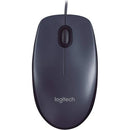 Logitech M90 Souris Filaire USB, Suivi Optique 1000 PPP, Ambidextre, Compatible avec PC/Mac/Portable