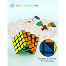 ROXENDA 4x4 Magic Cube, 4x4x4 Speed Cube Autocollant super durable avec des couleurs vives (4x4x4)