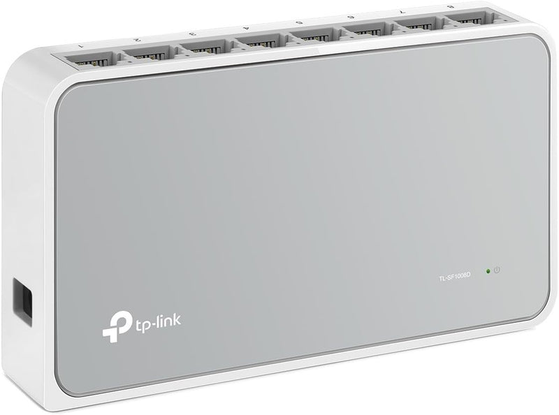 TP-LINK 8-PORT 10/100Mbps DESKTOP SWITCH TL-SF1008D