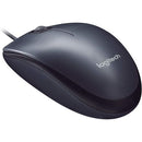 Logitech M90 Souris Filaire USB, Suivi Optique 1000 PPP, Ambidextre, Compatible avec PC/Mac/Portable