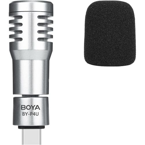 BOYA BY-P4U Mini USB-C Microphone Phone Mic for Android/Laptop