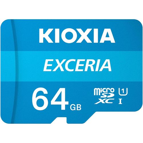 Kioxia 64GB Exceria U1 Class 10 microSD