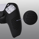 eXtremeRate PlayVital Coque Manette pour ps5 Grip,Protection Manette pour ps5,Housse en Silicone Antidérapante pour ps5 avec Capuchon Joystick