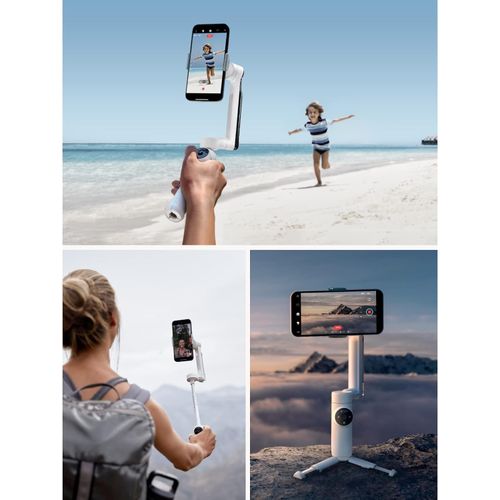 Insta360 Flow Gimbal Stabilisateur pour Smartphone, Kit Trépied Pro