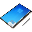 HP Spectre x360 15 2-en-1 (Intel i7-1165G7 de 11e génération + carte graphique Intel Iris Xe, 15,6" 4K UHD, rétroéclairage WLED (3840 x 2160), multitouch, 16 Go DDR4, 1 To SSD M.2)
