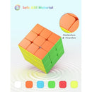 Speed Cube : Roxenda Profession 3x3x3 Speed Cube - Rotation rapide et fluide - Solide, durable et sans autocollant givré
