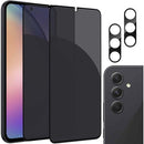 Privacy Screen Protector for Samsung Galaxy A54 5G 6.4 Inch Tempered Glass [2 Pack] with Camera Lens Protector [2 Pack].Anti-spy,No Bubbles,9H, HD, Full Coverage Glass Film for Galaxy A54