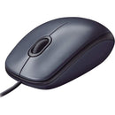 Logitech M90 Souris Filaire USB, Suivi Optique 1000 PPP, Ambidextre, Compatible avec PC/Mac/Portable