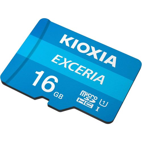 Kioxia 16GB Exceria U1 Class 10 microSD