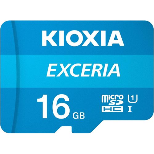 Kioxia 16GB Exceria U1 Class 10 microSD