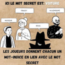 L'Imposteur - Saurez-Vous Le démasquer ? Bluff, Créativité, Jeux de Mots et Suspicions ! Jeu d'ambiance - Jeu de Cartes - Jeu de Société Adulte