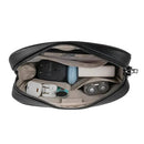 Pochette en cuir véritable avec serrure à empreinte digitale Wiwu Master