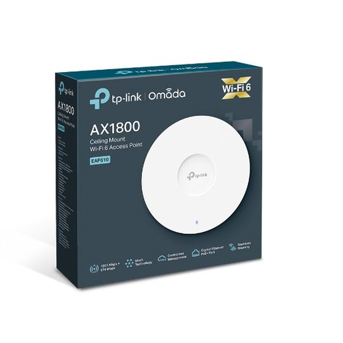 TP-Link EAP610 Point d'accès WiFi 6 à montage au plafond AX1800