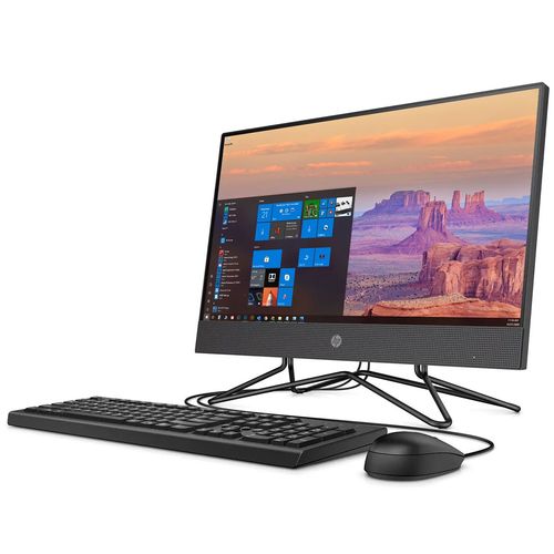 Ordinateur de bureau all in one HP 200 G4 22 Intel Core i5 12e génération 8 Go de RAM 1 To de disque dur Écran FHD 21,5 pouces