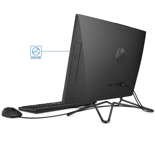 Ordinateur de bureau all in one HP 200 G4 22 Intel Core i5 12e génération 8 Go de RAM 1 To de disque dur Écran FHD 21,5 pouces