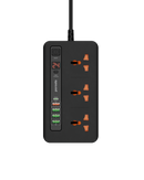 KIT ULTIME POUR LA MAISON ET LE BUREAU PORODO HUB D'ALIMENTATION MULTIPORT 4USB A VERS USB C