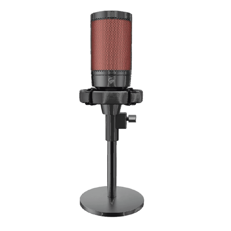 Microphone à condensateur professionnel Porodo Gaming RGB avec support d'extension