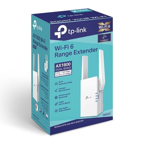 TP-Link RE605X Prolongateur de portée Wi-Fi AX1800