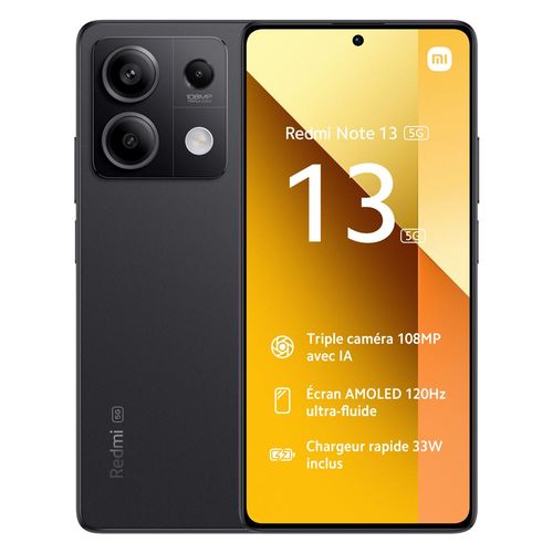 Smartphone Xiaomi Redmi Note 13 5G 6.67" Double SIM 256 Go