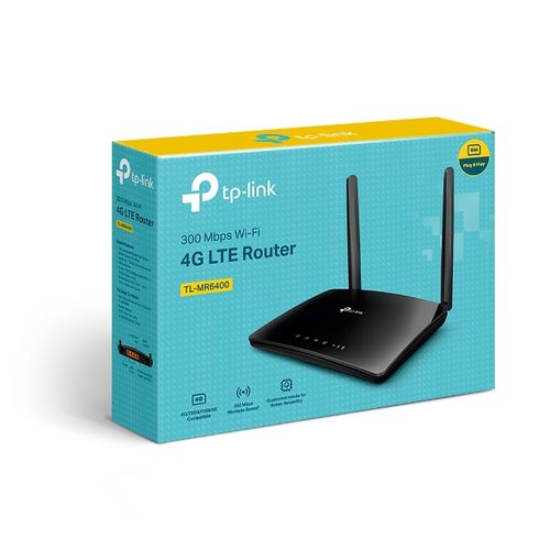 TP-Link TL-MR6400 Modem/Routeur 4G LTE WiFi N 300 Mbps