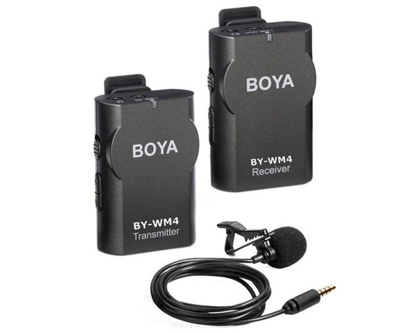 Microphone sans fil pour caméra et smartphone - BOYA BY-WM4 Pro-K1