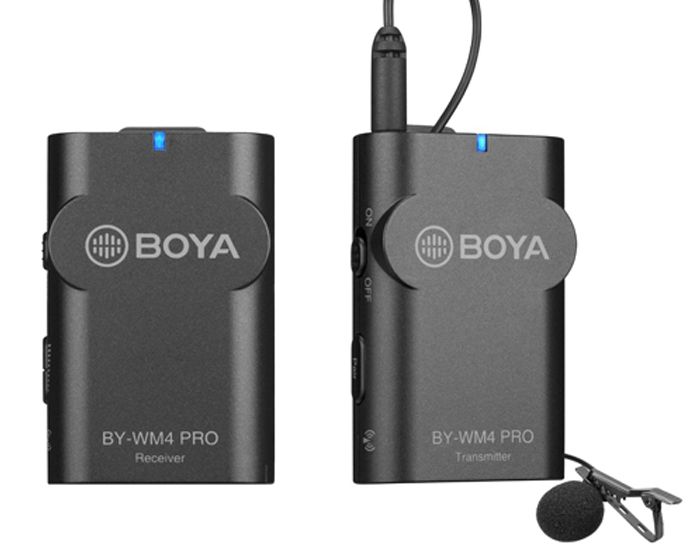 Microphone sans fil pour caméra et smartphone - BOYA BY-WM4 Pro-K1