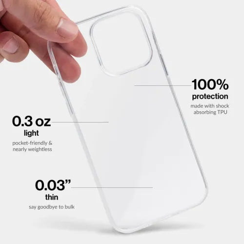 Coque transparente pour iPhone 13 Pro