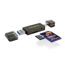 Lecteur de cartes microSD et SD USB 3.0 DUAL SLOT Type-A et Type-C