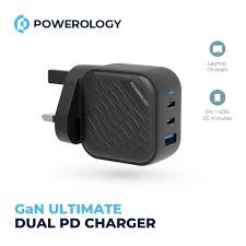 Chargeur Powerology GaN Ultimate Dual PD