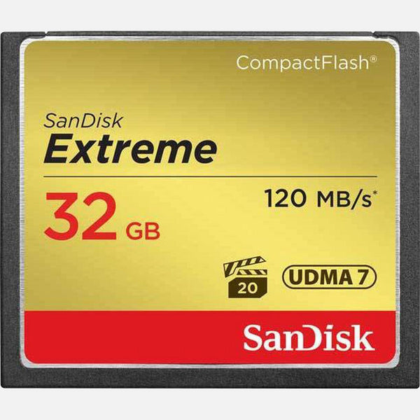 Sandisk Extreme CompactFlash Card 32GB