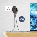 Powerology EU Compact 3-Output PD 65W Gan Charger