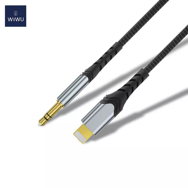 WiWU YP-02 3.5mm Audio Jack to IOS Stereo Audio Adapter Cable