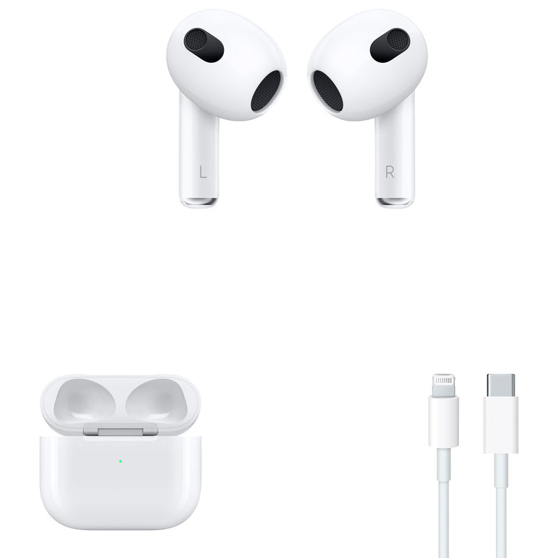 Apple AIRPODS 3 - Écouteurs boutons 100 % sans fil  (3e génération) avec étui de chargement MagSafe