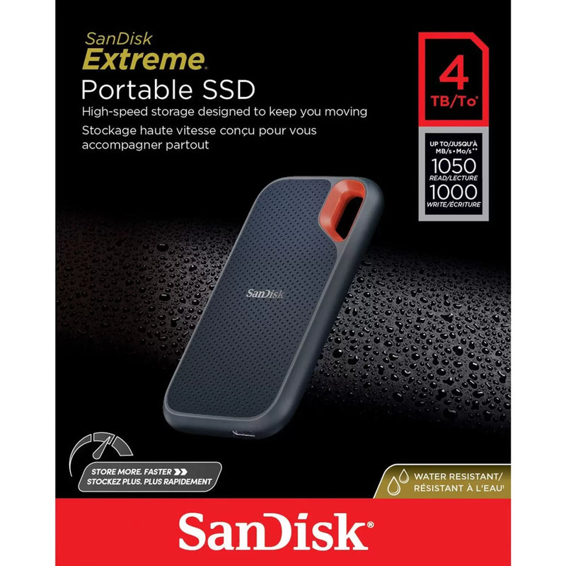 Sandisk Extreme Portable SSD - 4 To