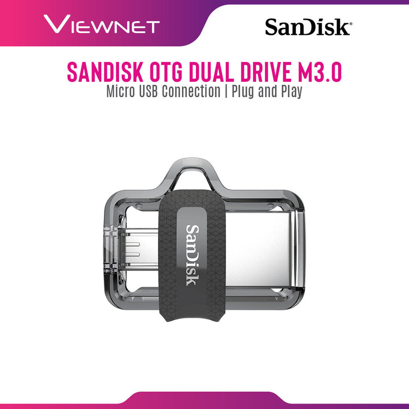 Sandisk Ultra Dual Drive USB m3.0 V8 64GB