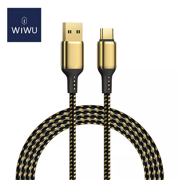 WiWU Golden Cable GD-101 USB to TYPE-C 18K 20W Data Cable (1,2m)
