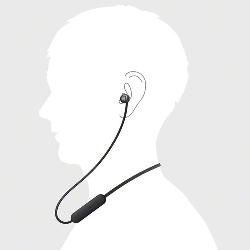 Sony WI-C200 Ecouteurs intra-auriculaires Bluetooth sans Fil - Style Tour de Cou