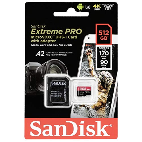 SANDISK MICRO SDXC UHS-1 CARD 512GB