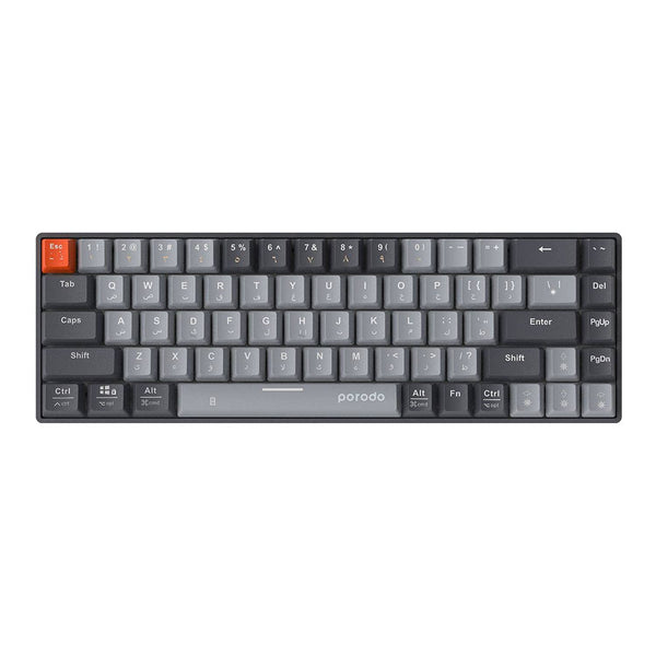 Porodo 68Keys Wireless Mechanical Keyboard