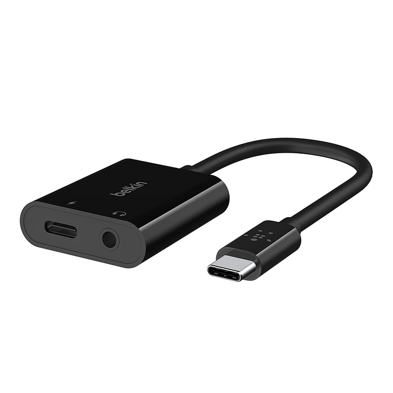 Belkin Adaptateur USB-C 2 in 1(audio + recharge)