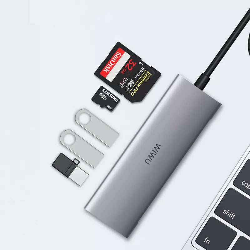 WiWU Alpha (5-en-1) USB-C 532 ST